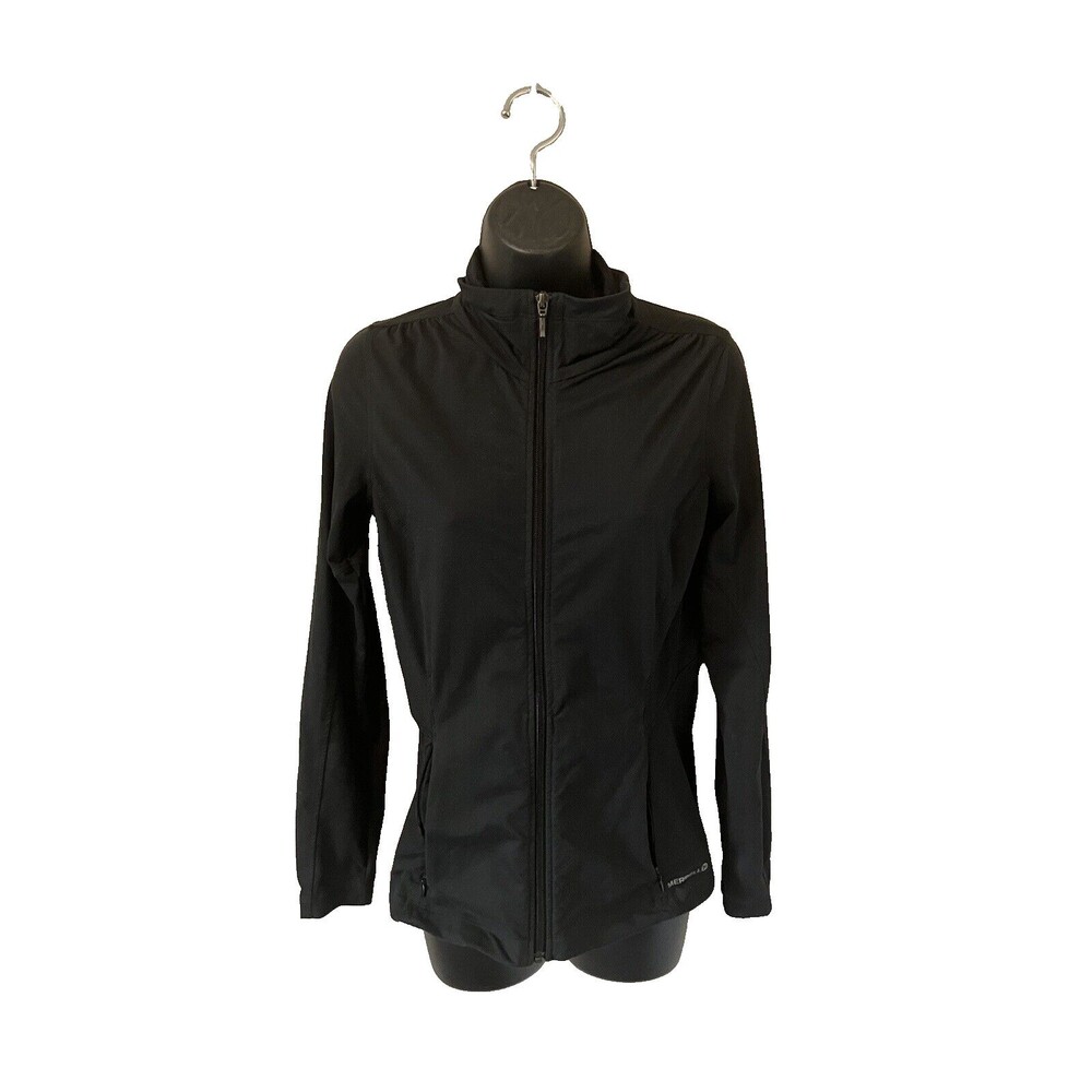 Merrell Opti Wick UPF 50+ Jacket Womens Size XS Black Full Zip